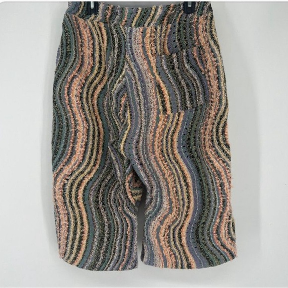 VITELLI swirl-print knit shorts size 3 M-L - Picture 3 of 7
